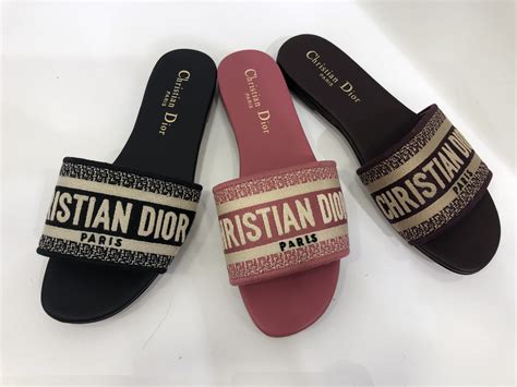 dior slipper heels|christian dior slippers original.